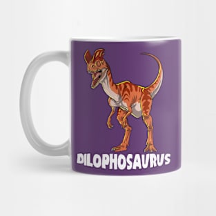 Dilophosaurus Dinosaur Design Mug